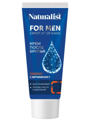 NATURALIST крем после бритья с витамином F 75мл